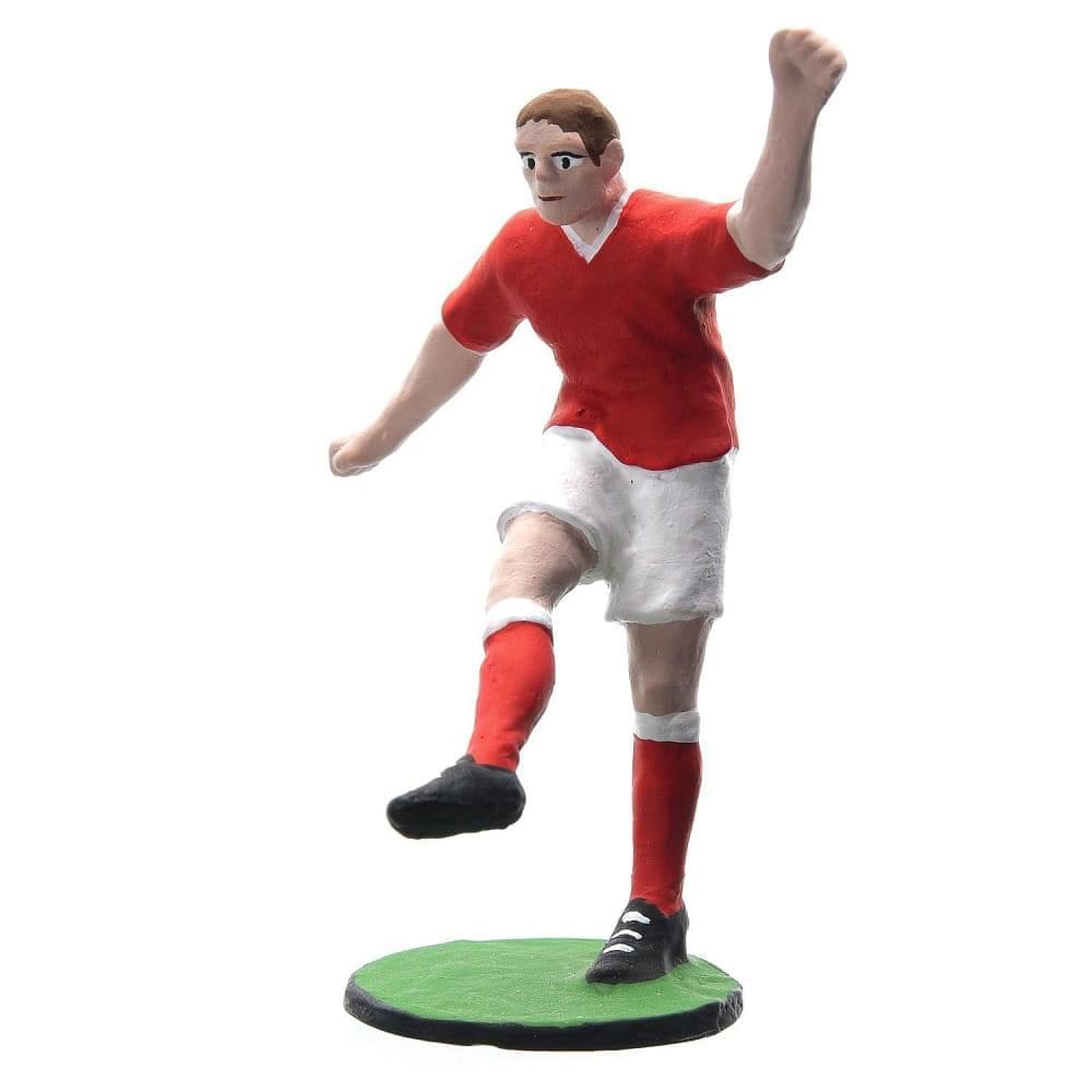 Оловянная миниатюра «Футбол» (цвет красно-белый) в шкатулке - интернет магазин Русь Велика я фото 3