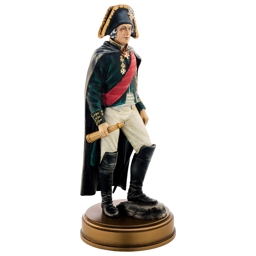 Деревянная резная скульптура «Ушаков» - интернет магазин Русь Велика я фото 3