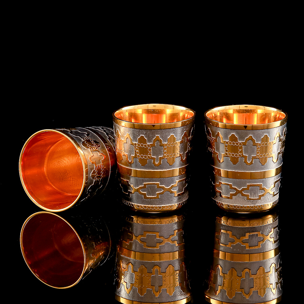 Питейный набор с флягой «Охотничий. Волки». Златоуст - интернет магазин Русь Велика я фото 6