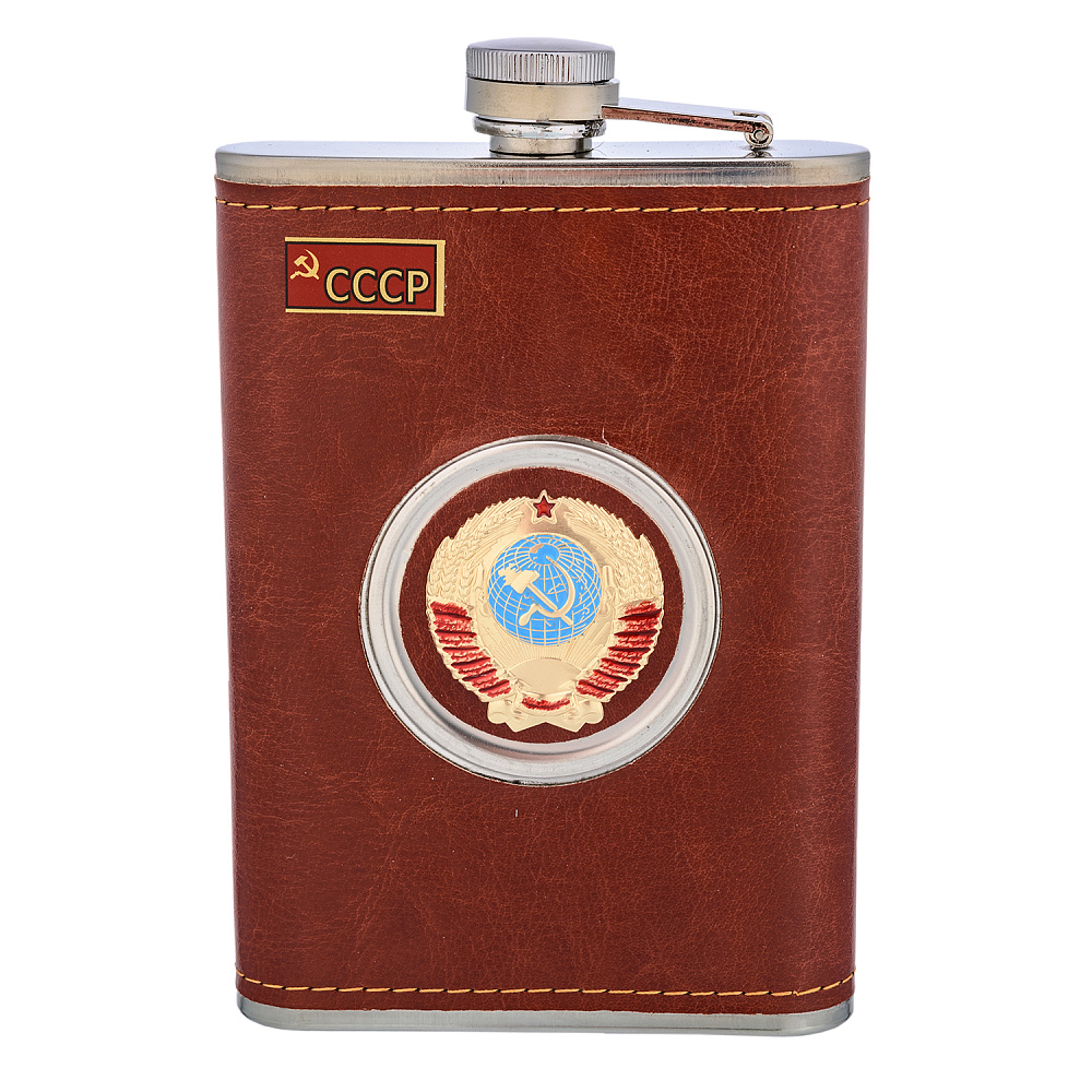 Фляга сувенирная с символикой «Герб СССР» - интернет магазин Русь Велика я 