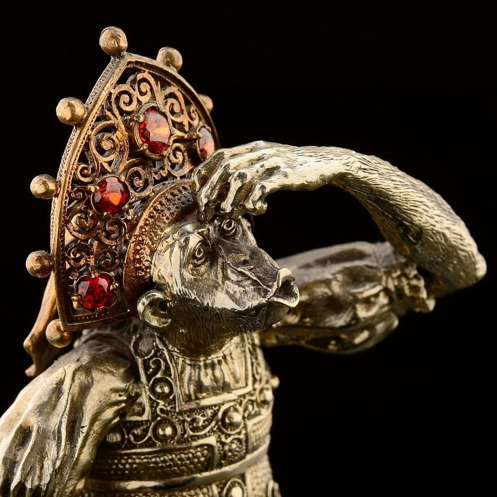 Бронзовый колокольчик «Царевна Чичи» - интернет магазин Русь Велика я фото 2