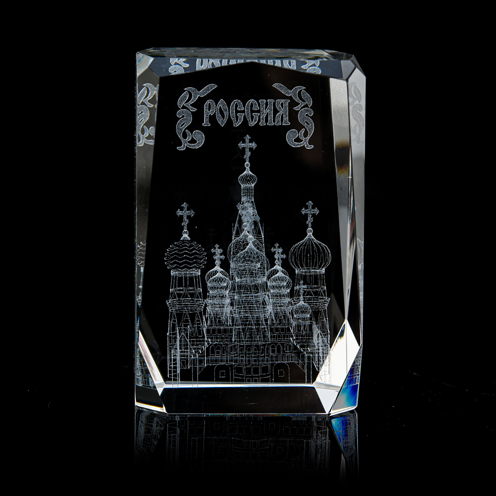 Лазерная графика. Статуэтка «Россия» - интернет магазин Русь Велика я 