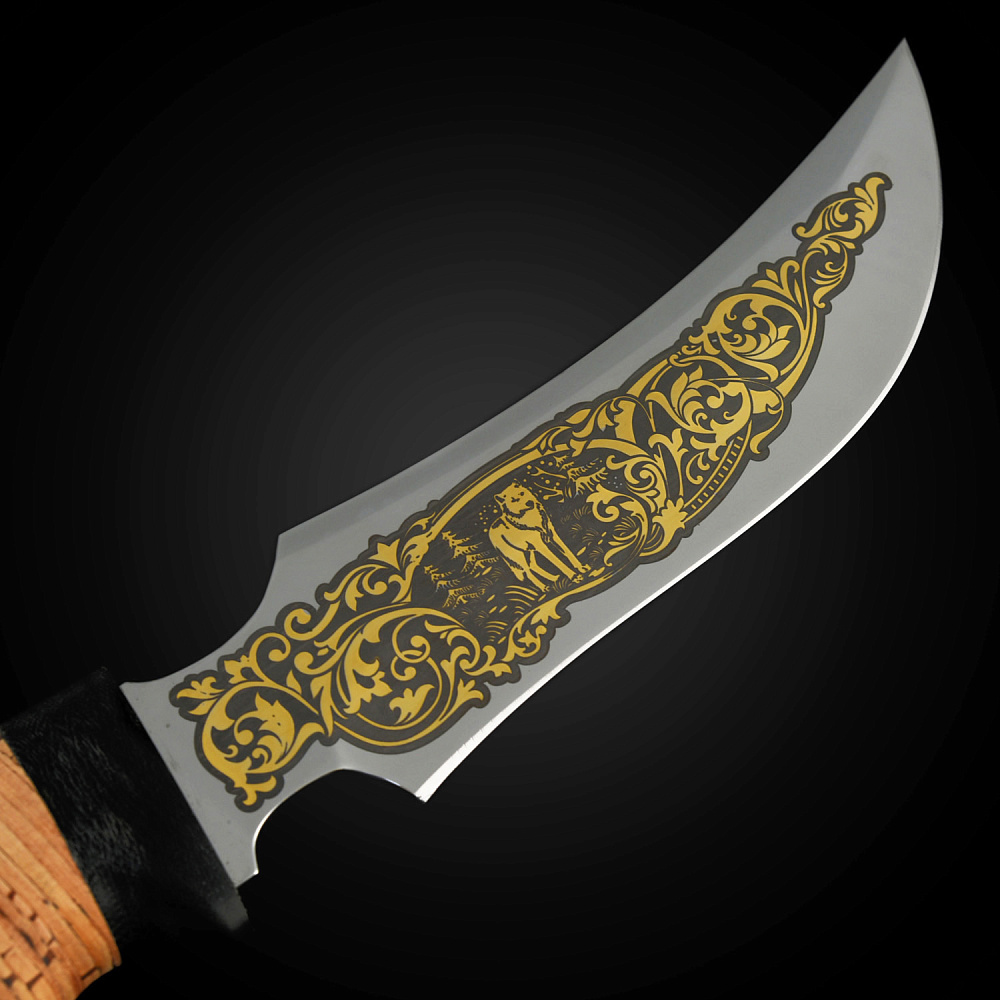 Нож сувенирный «Медведь». Златоуст - интернет магазин Русь Велика я фото 1