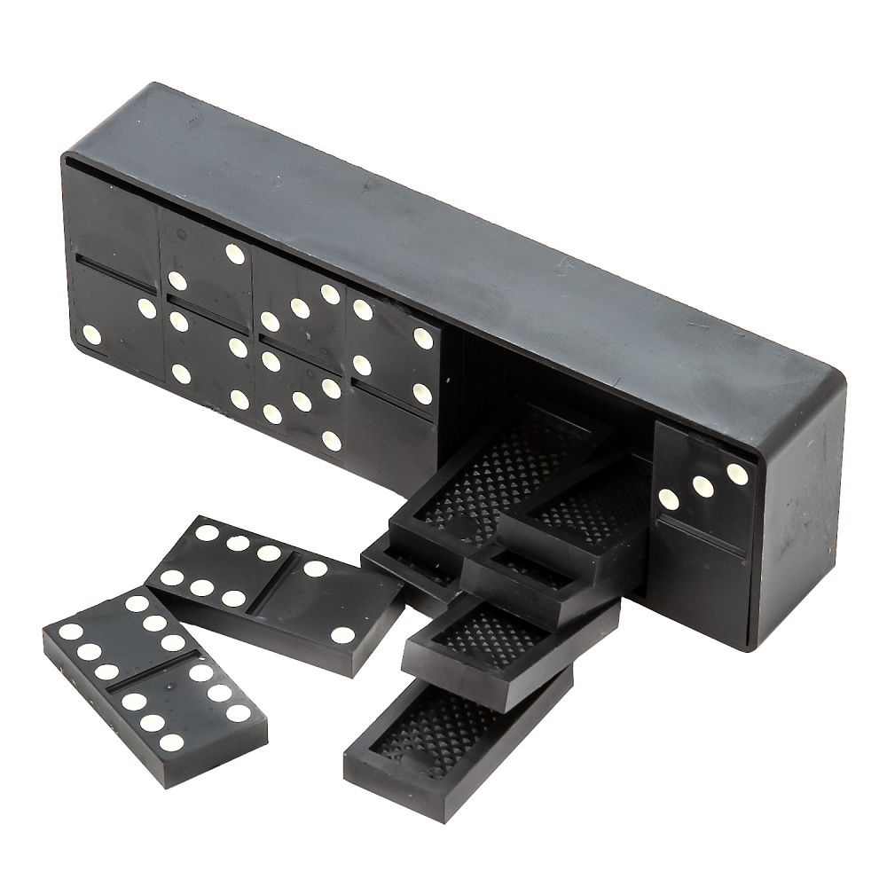 Домино классическое в черном футляре - интернет магазин Русь Велика я фото 1