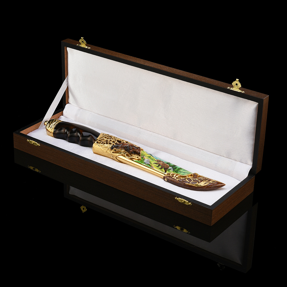 Нож сувенирный «Медведь». Златоуст - интернет магазин Русь Велика я фото 5