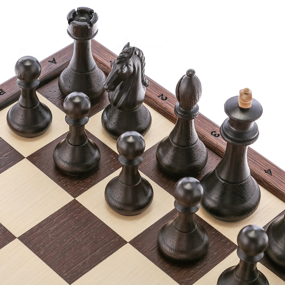 Шахматный ларец с деревянными фигурами 43х43 см - интернет магазин Русь Велика я фото 2