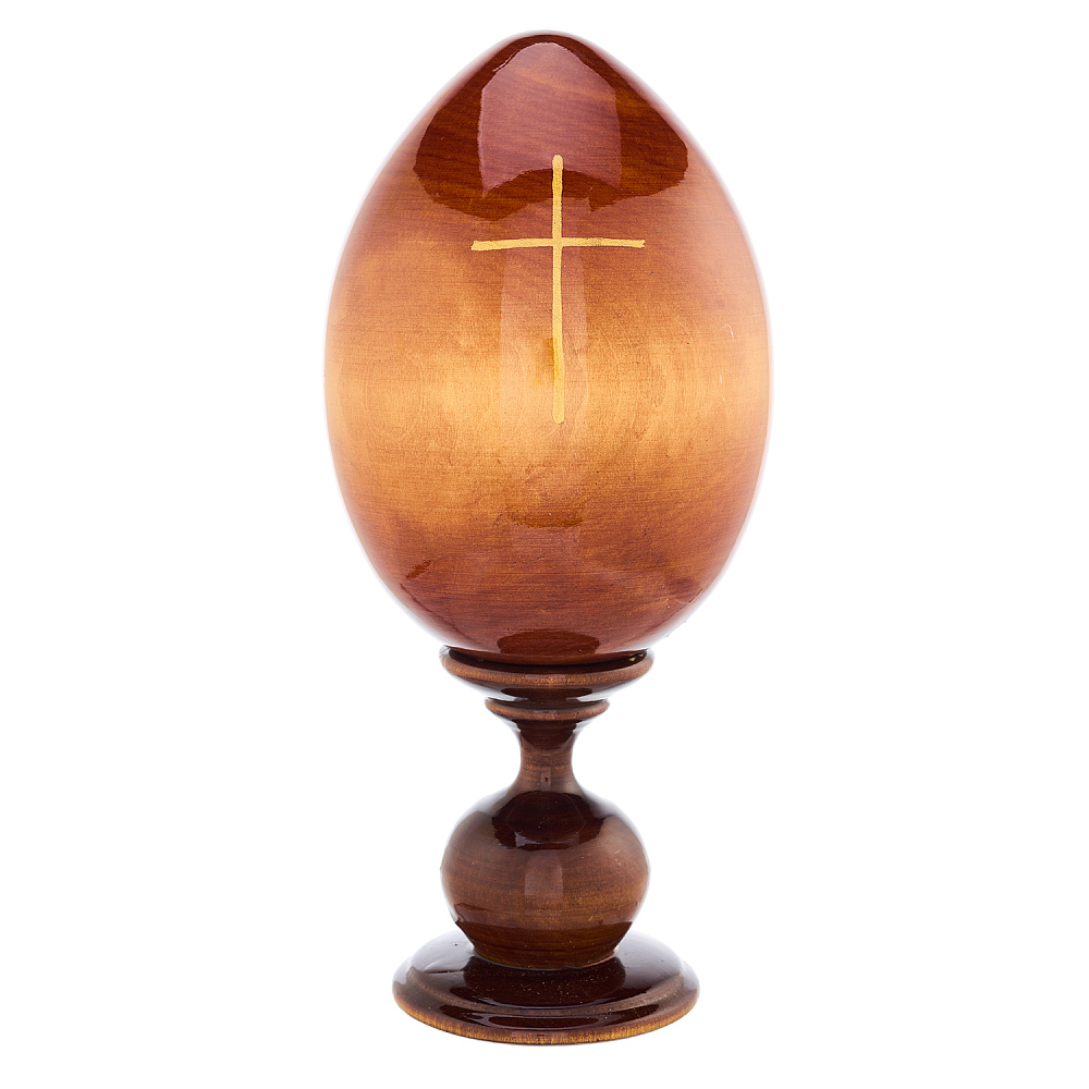 Пасхальное яйцо на подставке «Владимирская Божья Матерь» - интернет магазин Русь Велика я фото 2