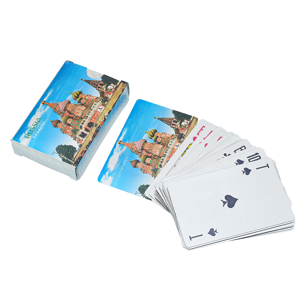 Игральные карты «Москва». 54 карты - интернет магазин Русь Велика я 