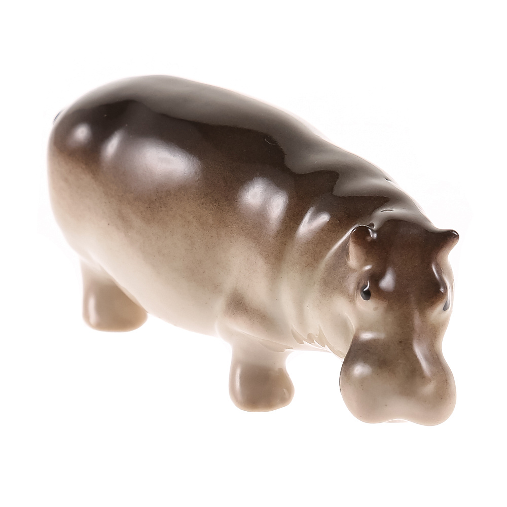 Фарфоровая статуэтка «Бегемотик Матильда». ИФЗ - интернет магазин Русь Велика я фото 1