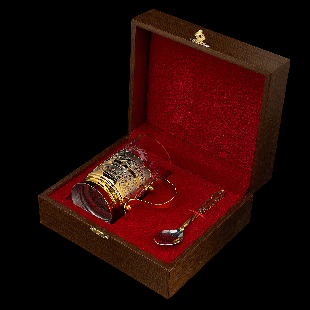 Подстаканник «Герб РФ». Златоуст - интернет магазин Русь Велика я фото 3