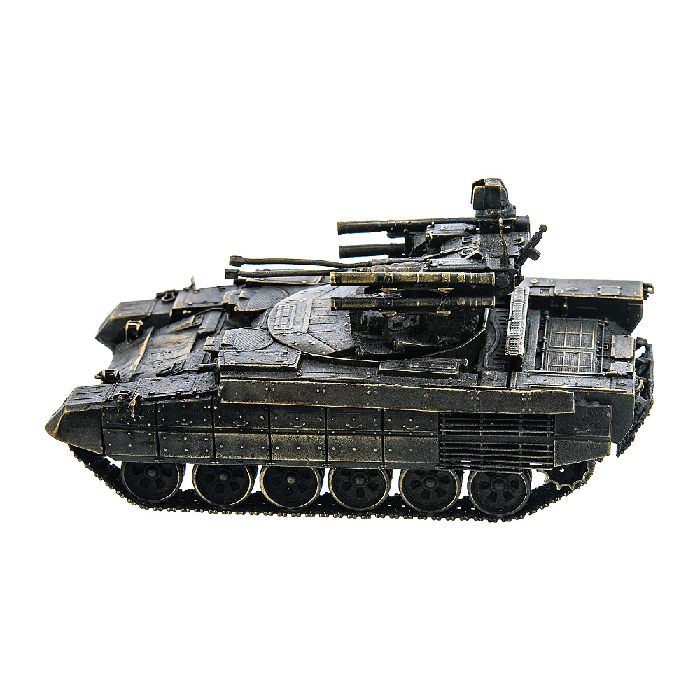 Модель техники из бронзы «Танк Терминатор». Масштаб 1:72 - интернет магазин Русь Велика я фото 1