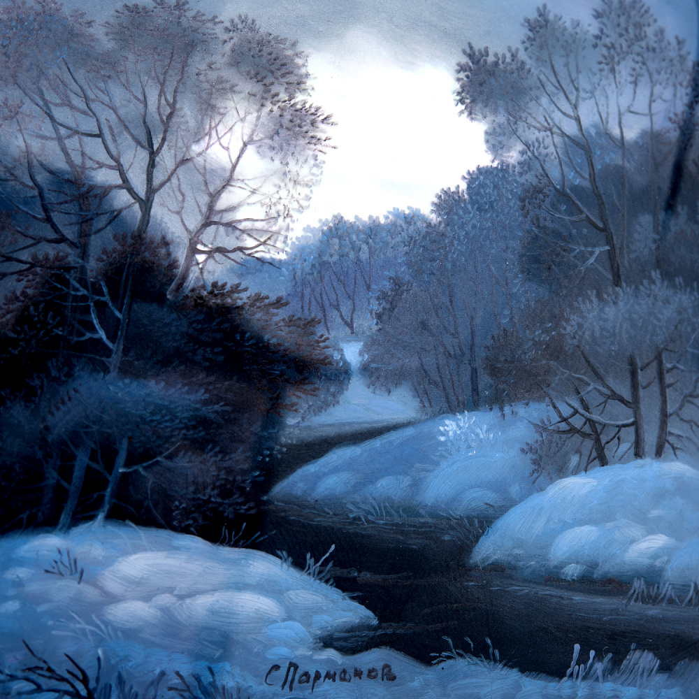 Шкатулка-ларец с художественной росписью «Весна» - интернет магазин Русь Велика я фото 5