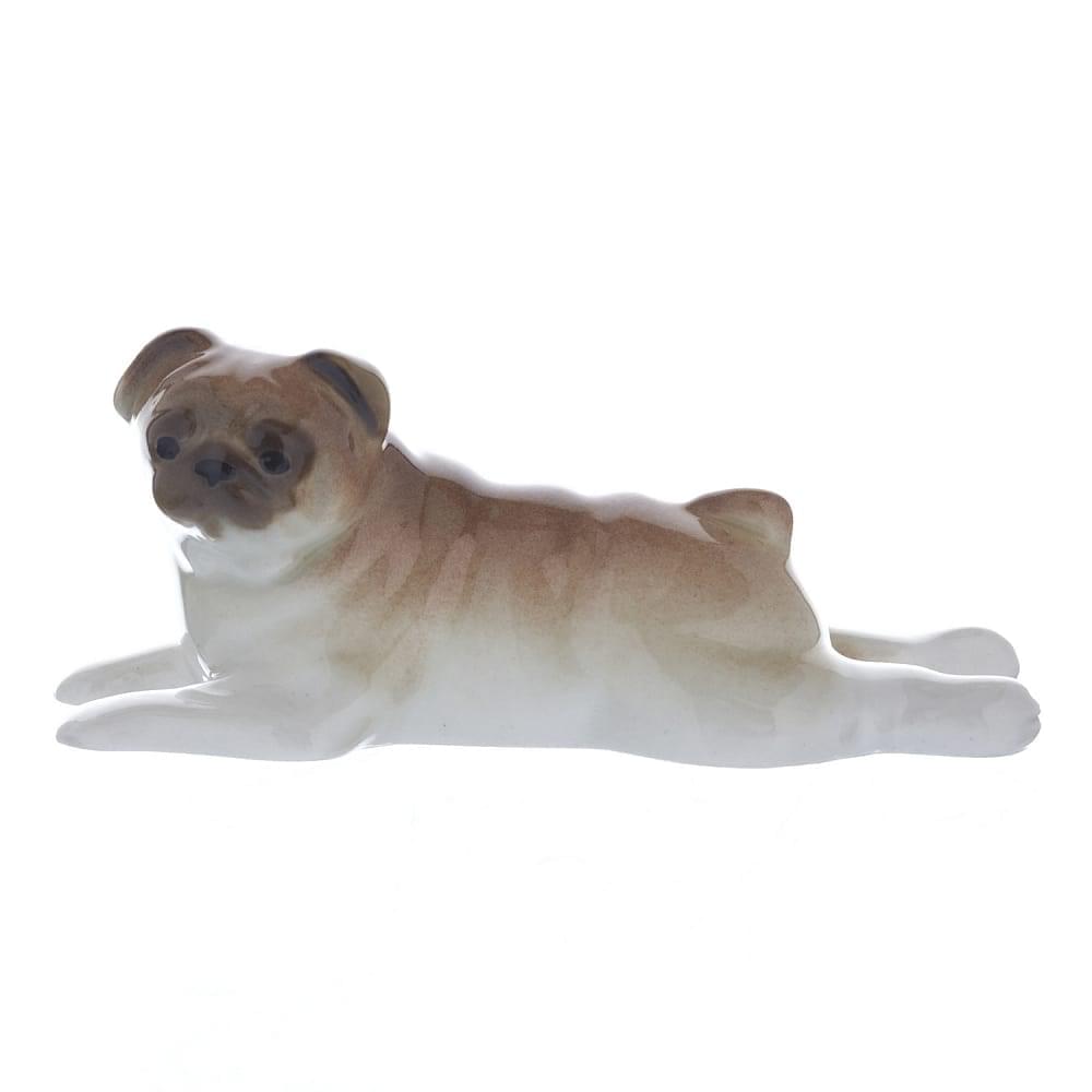 Статуэтка «Лежащий Мопс» - интернет магазин Русь Велика я 