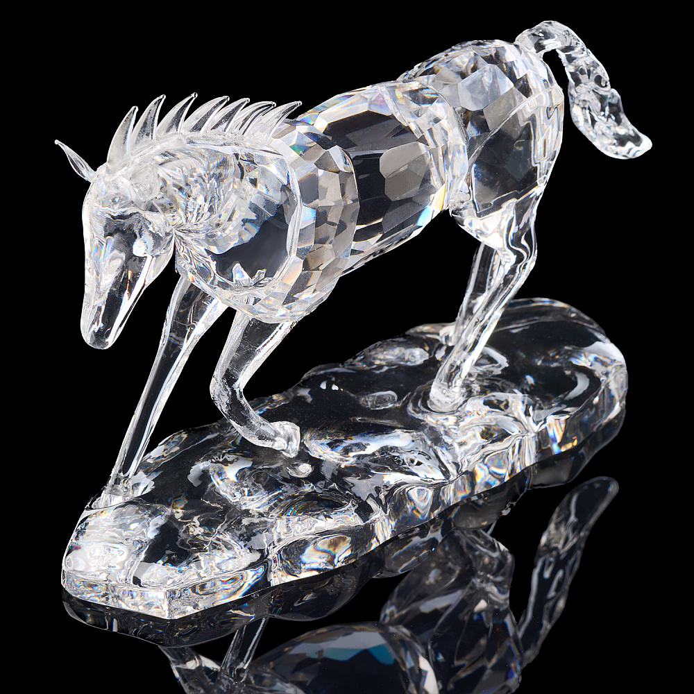 Символ 2026 года. Статуэтка из хрусталя «Лошадь» - интернет магазин Русь Велика я фото 1