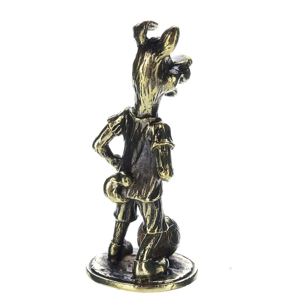 Статуэтка «Собака-футболист» - интернет магазин Русь Велика я фото 2