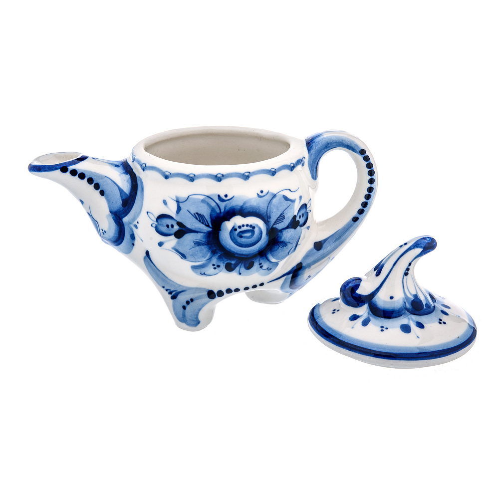 Чайник заварочный. Гжель - интернет магазин Русь Велика я фото 3