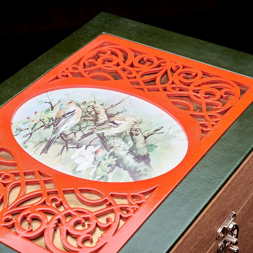 Шкатулка деревянная для рукоделия - интернет магазин Русь Велика я фото 3