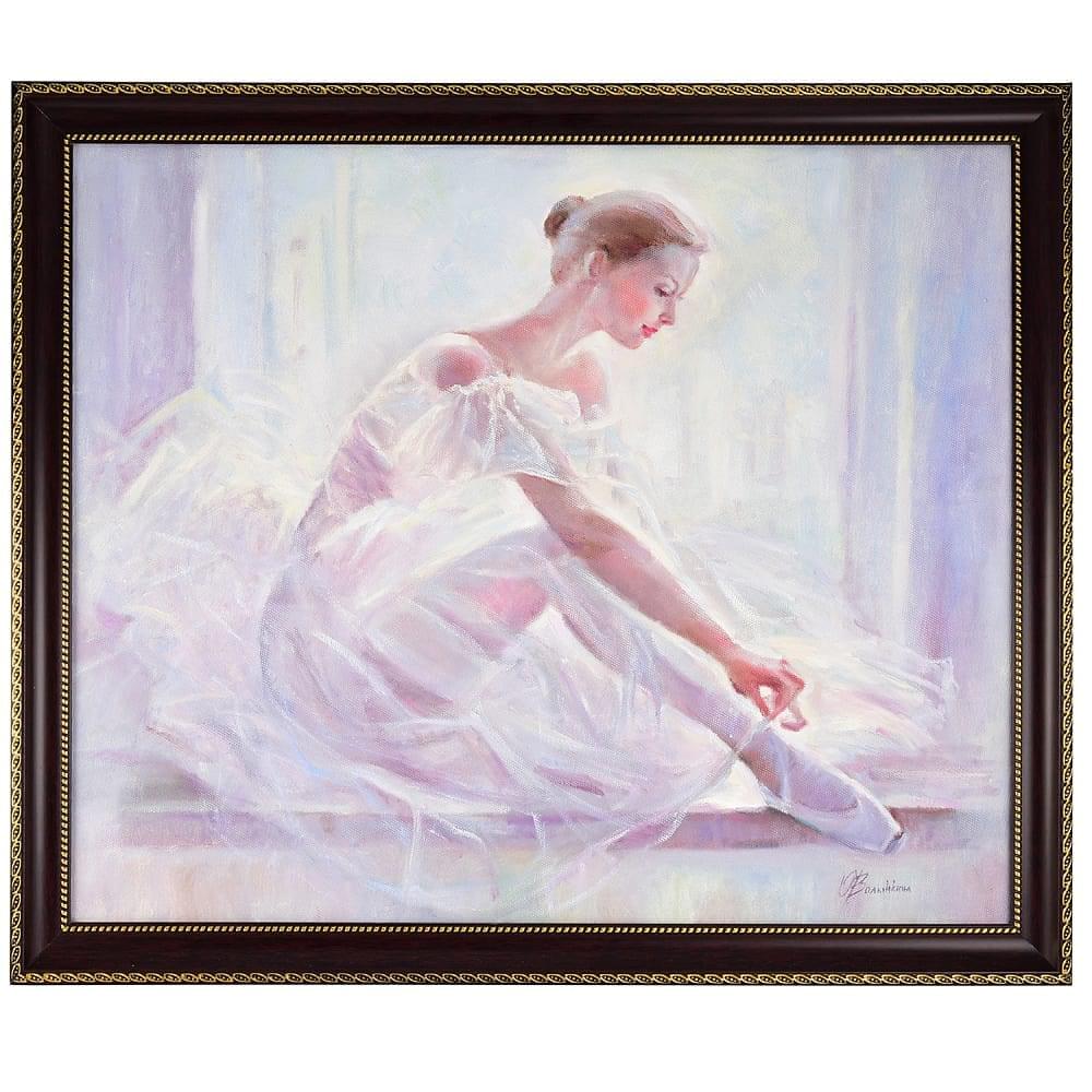 Картина «Балерина на окне» 60 х 50 см - интернет магазин Русь Велика я 