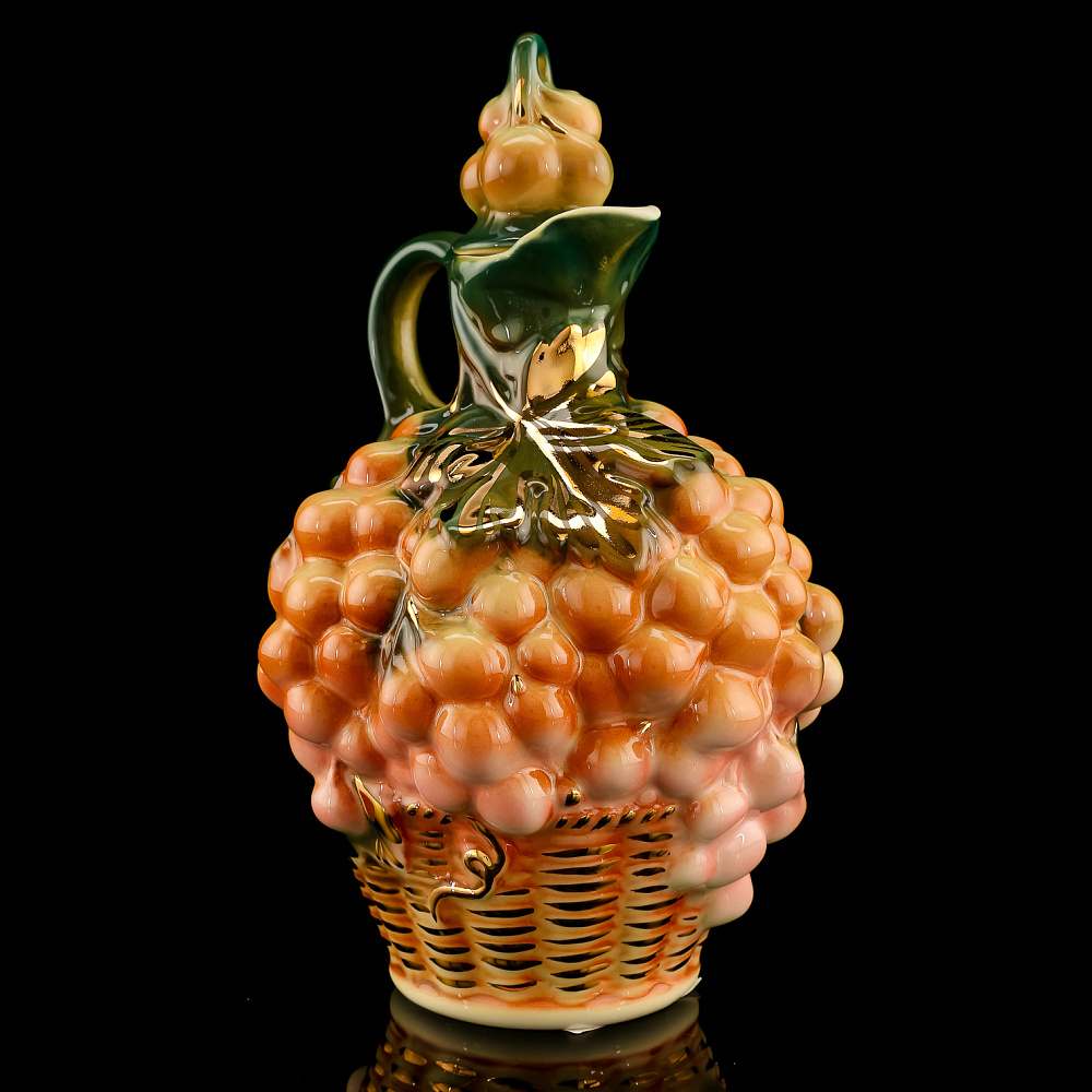 Графин 1160 мл «Виноград в корзине». ИФЗ - интернет магазин Русь Велика я фото 3