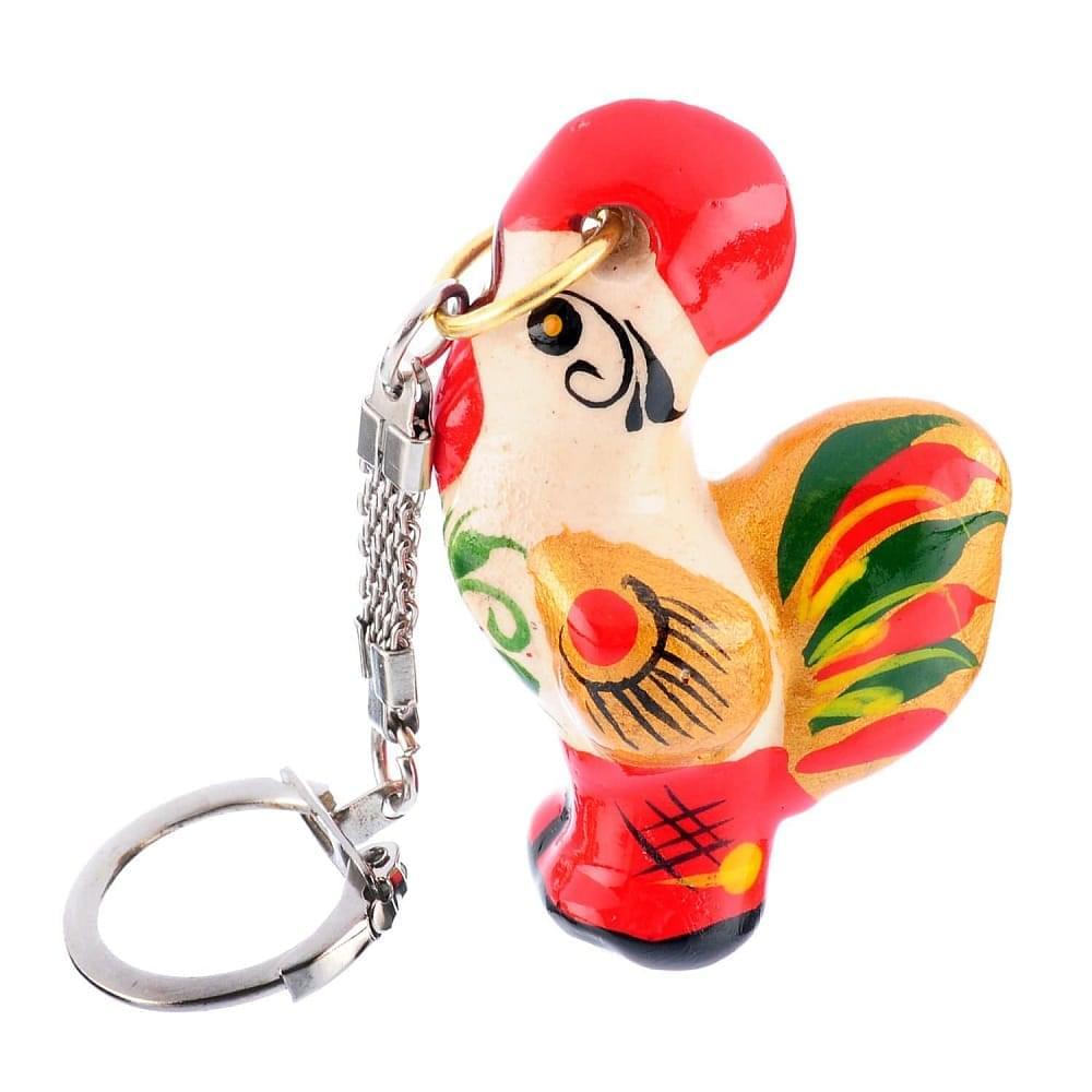 Брелок со статуэткой в ассортименте. Хохлома - интернет магазин Русь Велика я фото 1