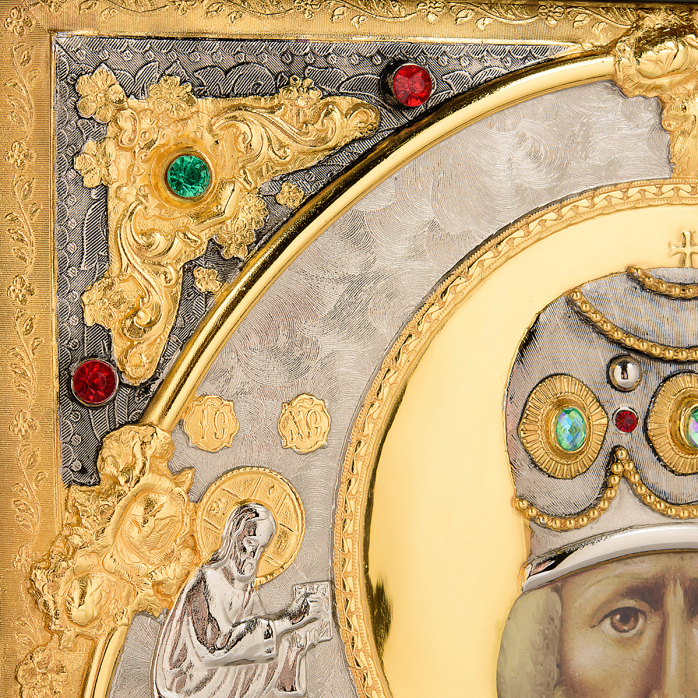 Икона «Николай Чудотворец» 34 х 42,5 см - интернет магазин Русь Велика я фото 6