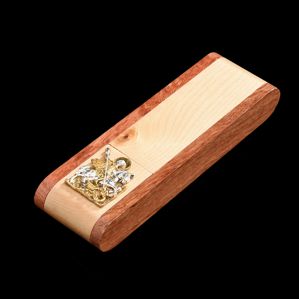 Письменный мини-набор с ручкой «Георгий Победоносец». Златоуст - интернет магазин Русь Велика я фото 1