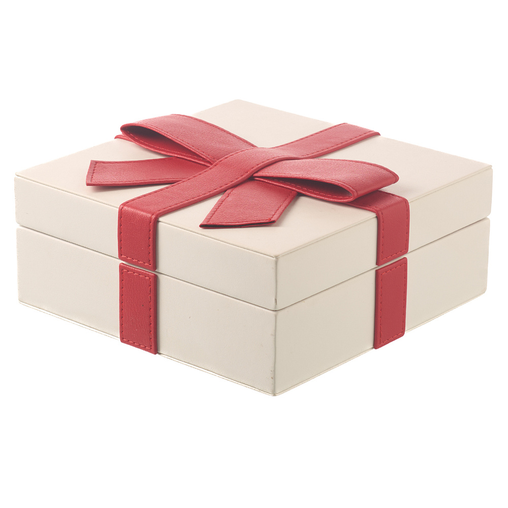 Подарочная упаковка из экокожи 21х21х7,5 см - интернет магазин Русь Велика я 