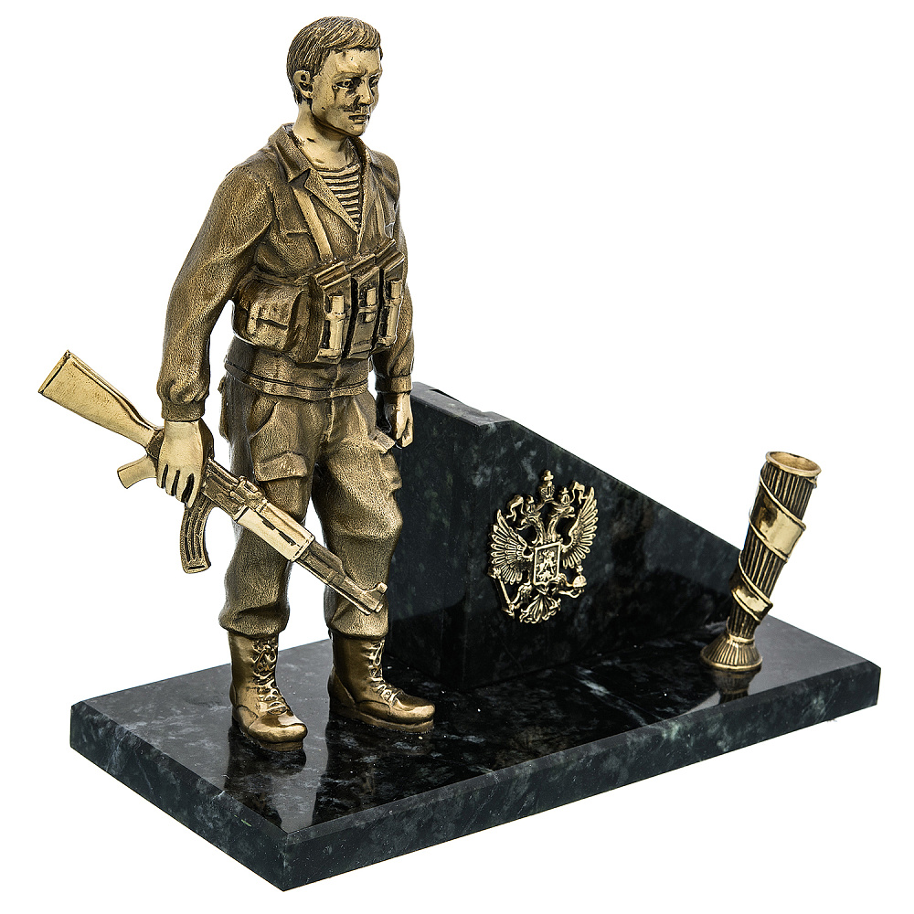 Визитница настольная «Воин-интернационалист» - интернет магазин Русь Велика я фото 2