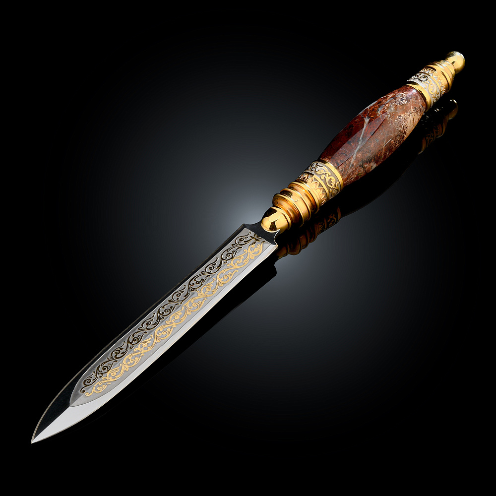 Набор с лупой и ножом для бумаг. Златоуст - интернет магазин Русь Велика я фото 1