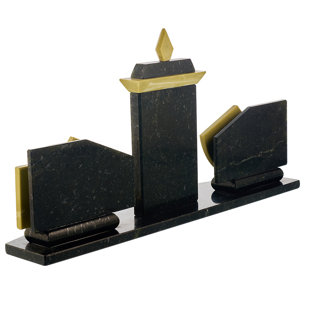 Настольный набор из камня «Триколор» - интернет магазин Русь Велика я фото 2