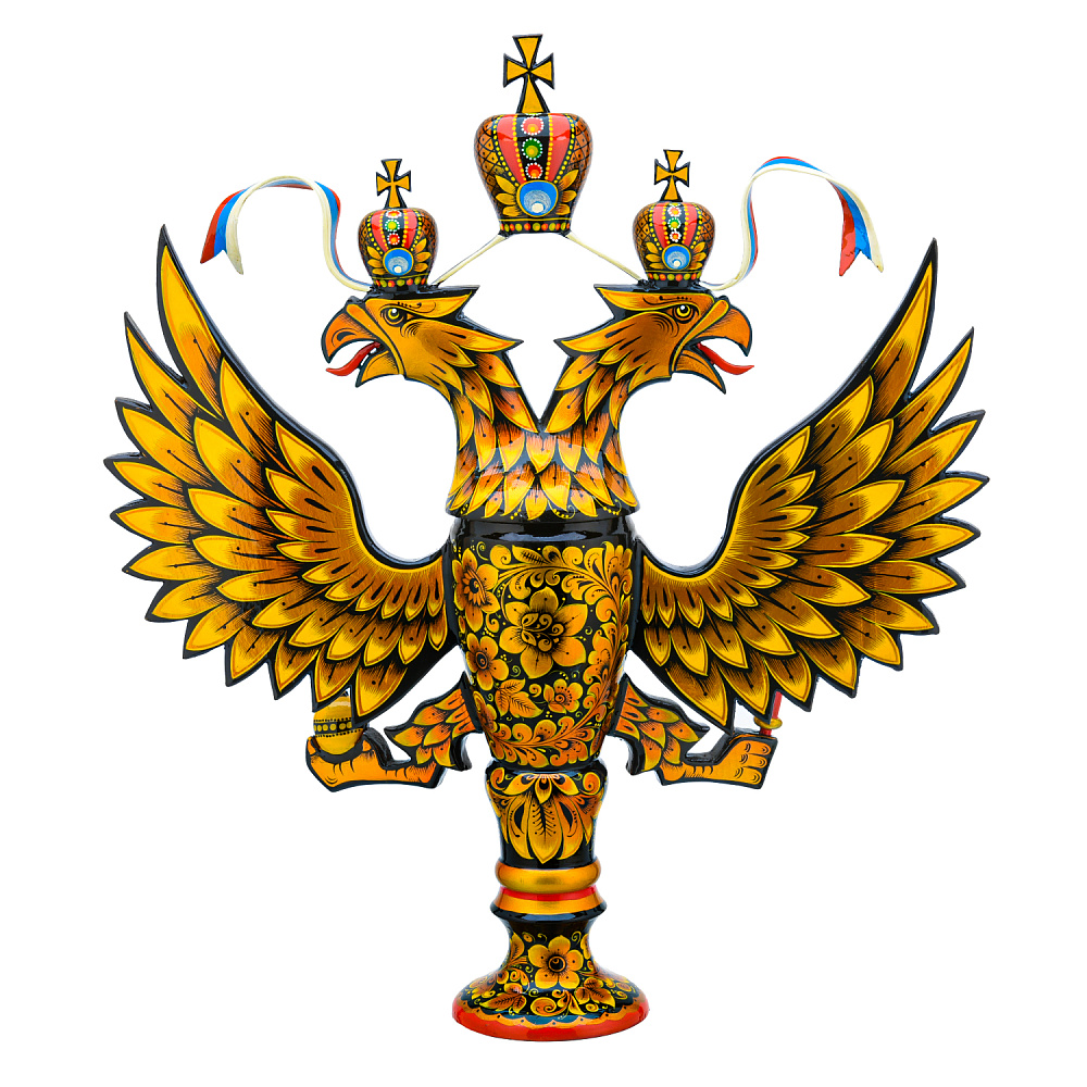 Кубок «Герб». Хохлома - интернет магазин Русь Велика я фото 1