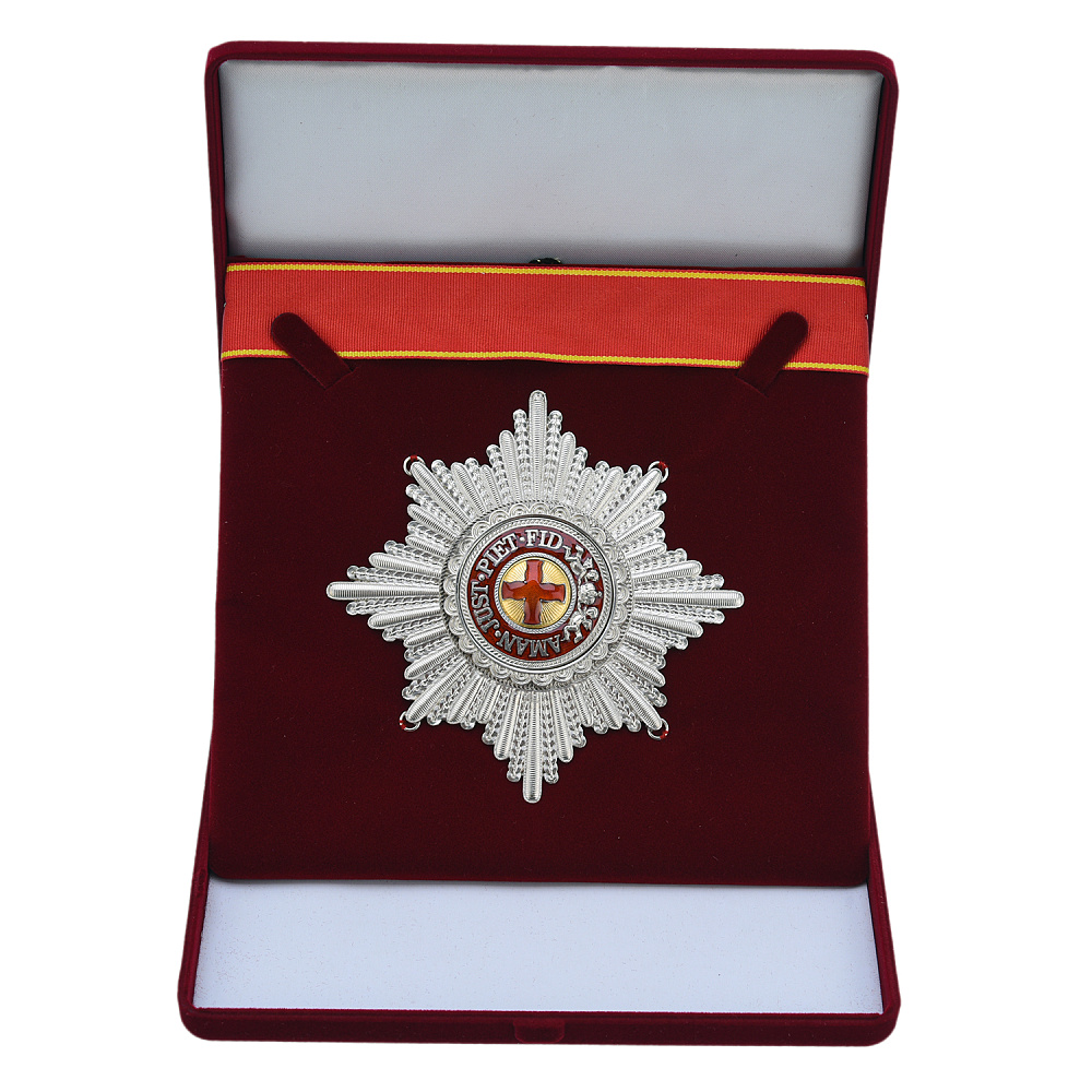 Звезда ордена Святой Анны по образцу 18 века - интернет магазин Русь Велика я 