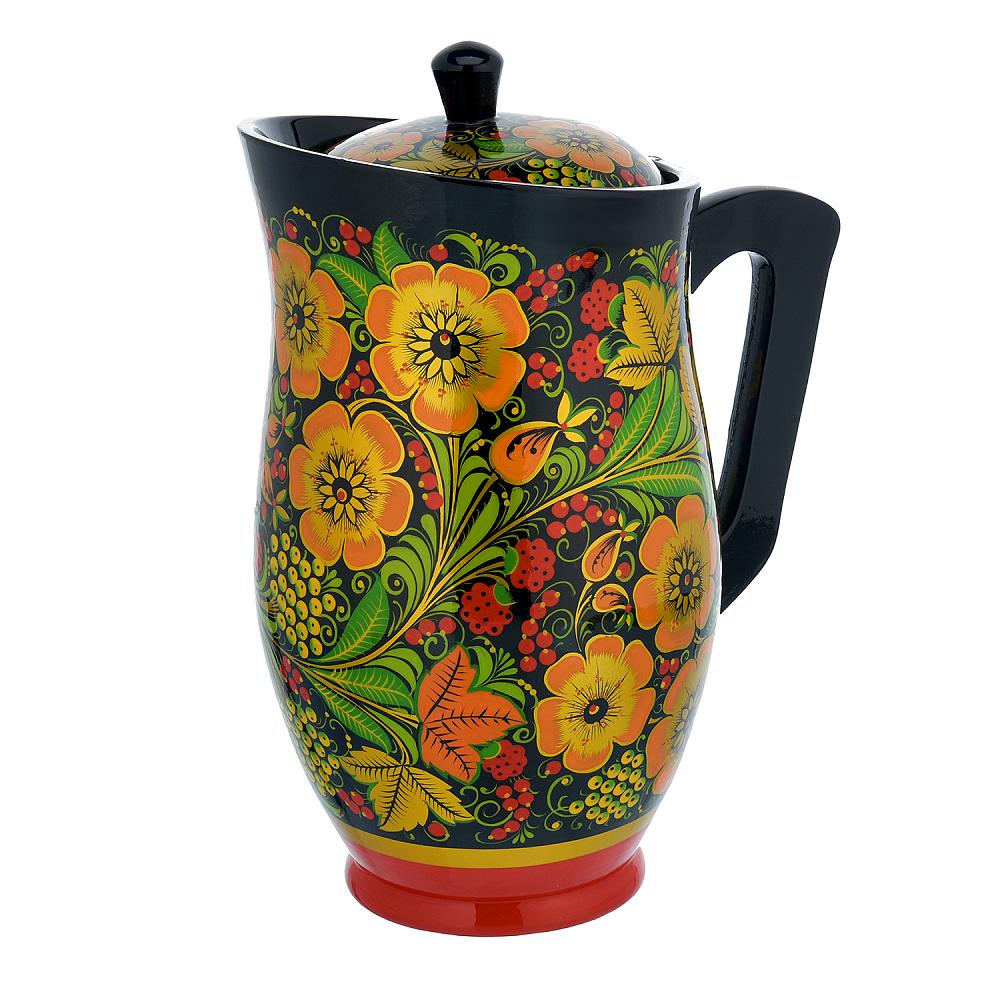 Питейный набор для кваса на 6 персон. Хохлома - интернет магазин Русь Велика я фото 3