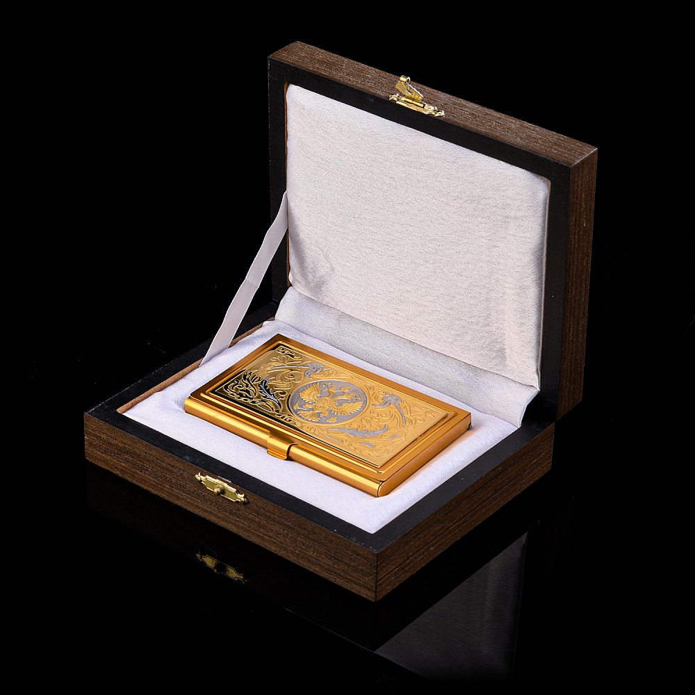 Визитница карманная «Герб РФ». Златоуст - интернет магазин Русь Велика я фото 2