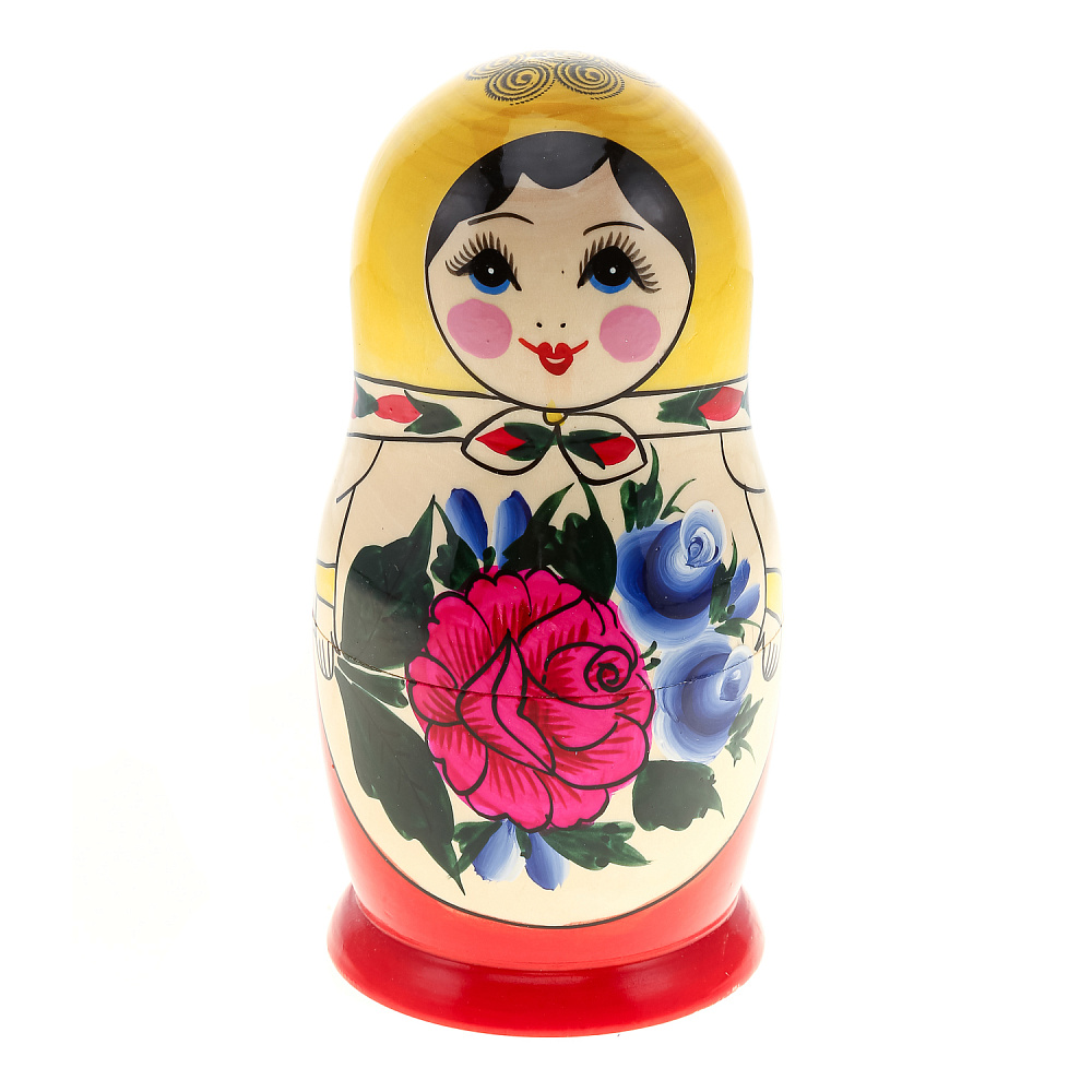 Матрешка «Семеновская» 5 мест - интернет магазин Русь Велика я фото 1