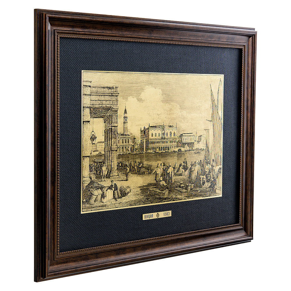 Офорт черно-белый «Венеция» 42х55 см - интернет магазин Русь Велика я фото 1