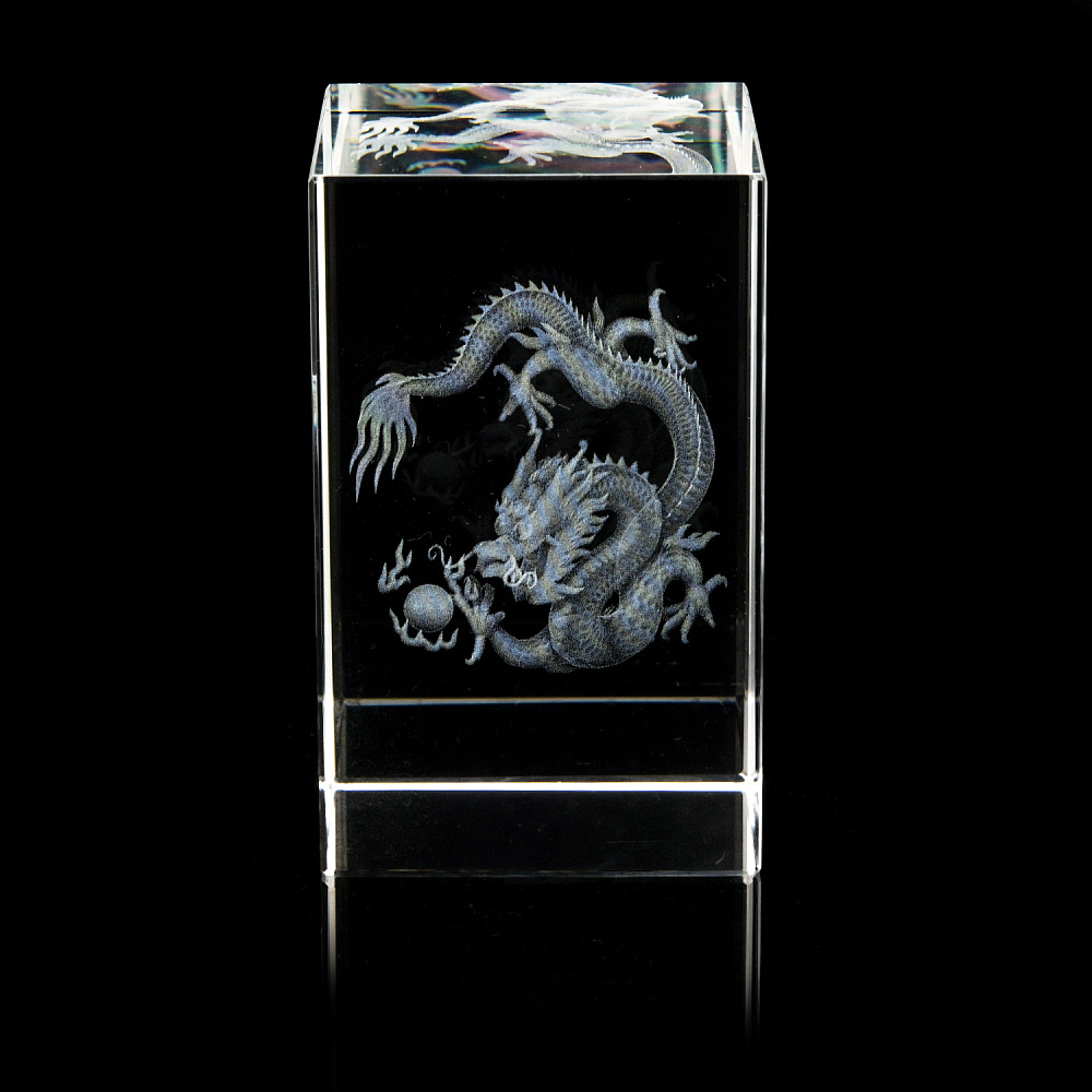 Лазерная графика. Статуэтка «Дракон» - интернет магазин Русь Велика я 