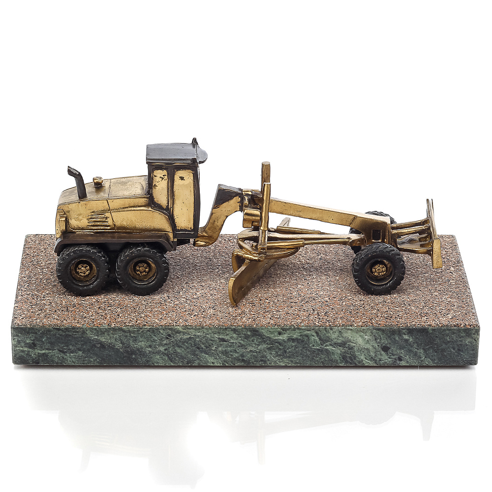 Бронзовая скульптура «Грейдер» из 17 деталей - интернет магазин Русь Велика я 