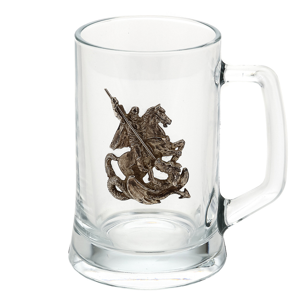 Кружка пивная «Георгий Победоносец» - интернет магазин Русь Велика я 