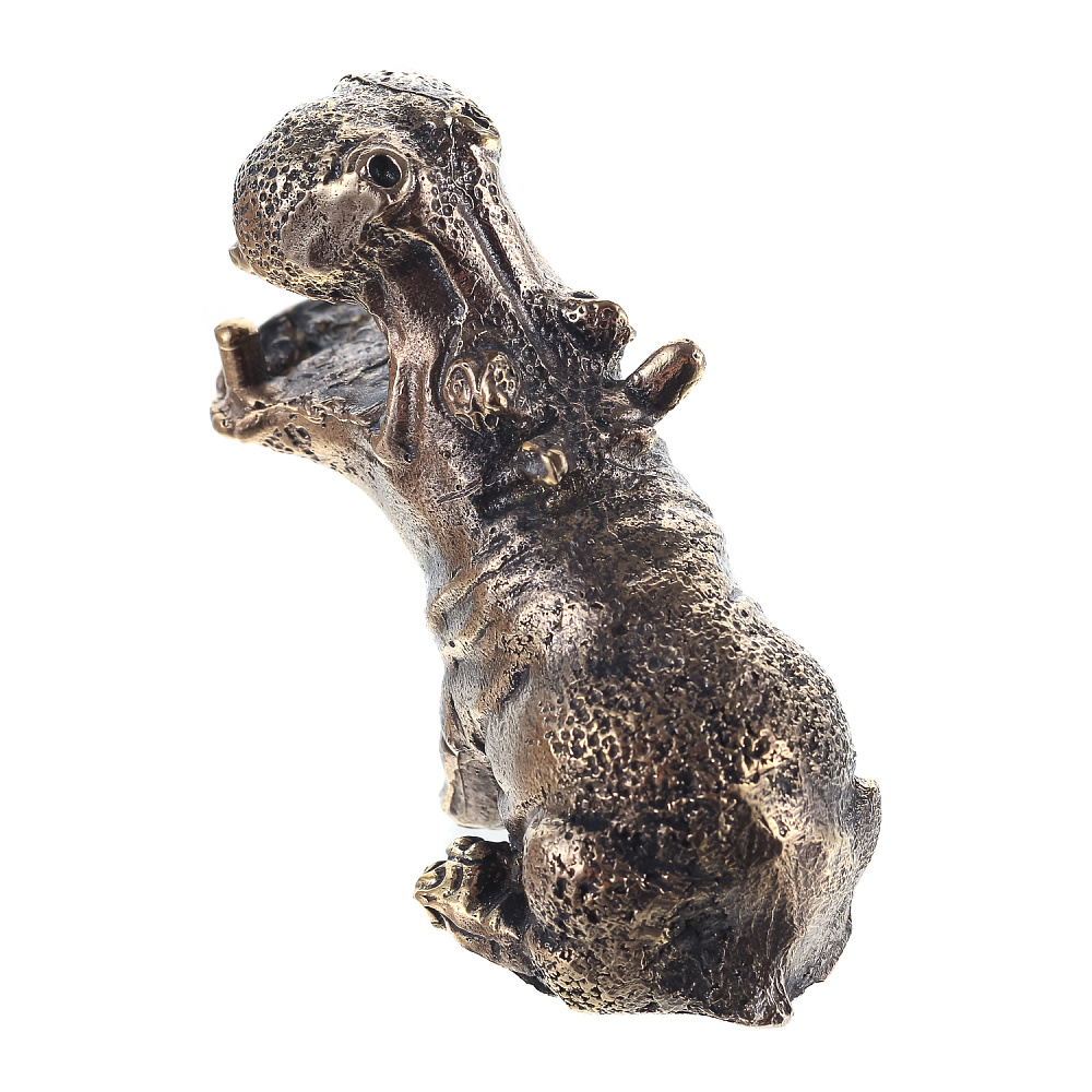 Бронзовая статуэтка «Бегемот» - интернет магазин Русь Велика я фото 4