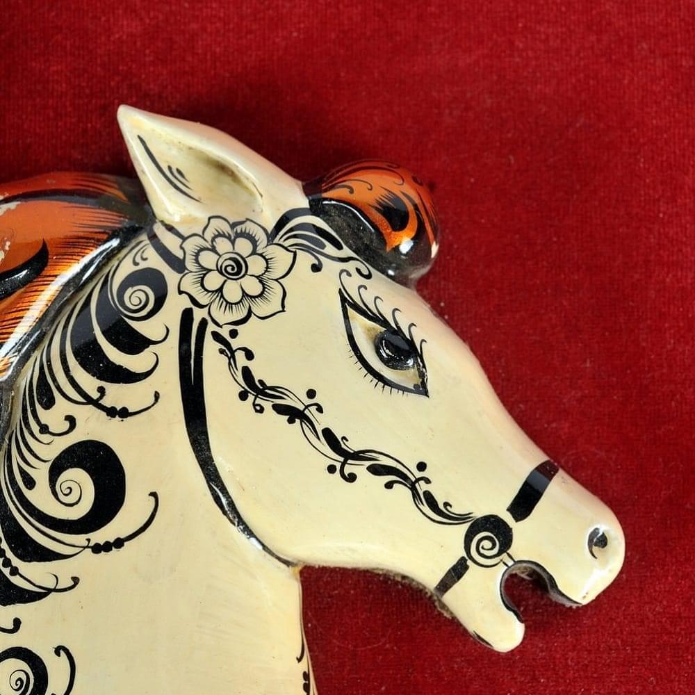 Герб настенный «Георгий Победоносец» Хохлома 65 х 80 см - интернет магазин Русь Велика я фото 3