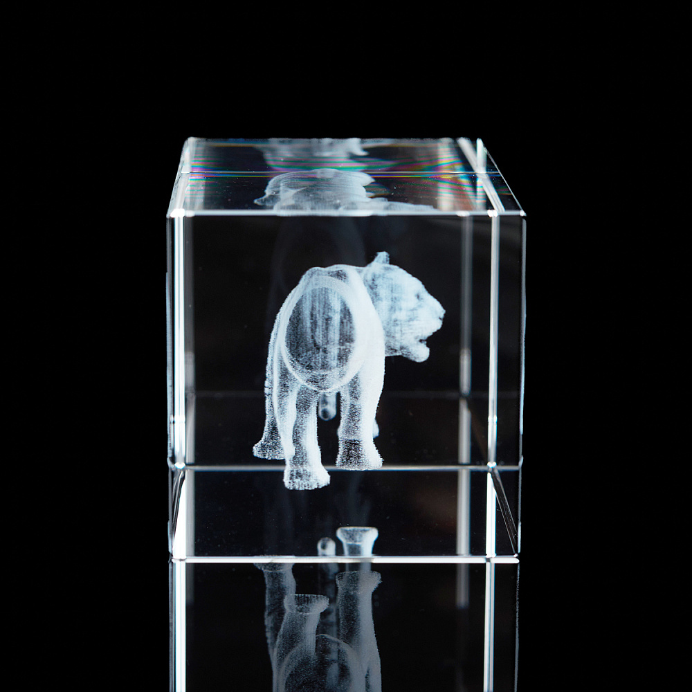 Лазерная графика. Куб «Восточный гороскоп. Тигр» - интернет магазин Русь Велика я фото 2