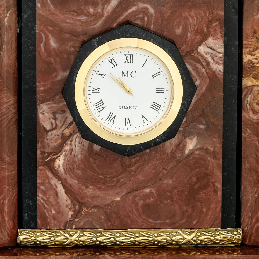 Часы из натурального камня «Георгий Победоносец» - интернет магазин Русь Велика я фото 2