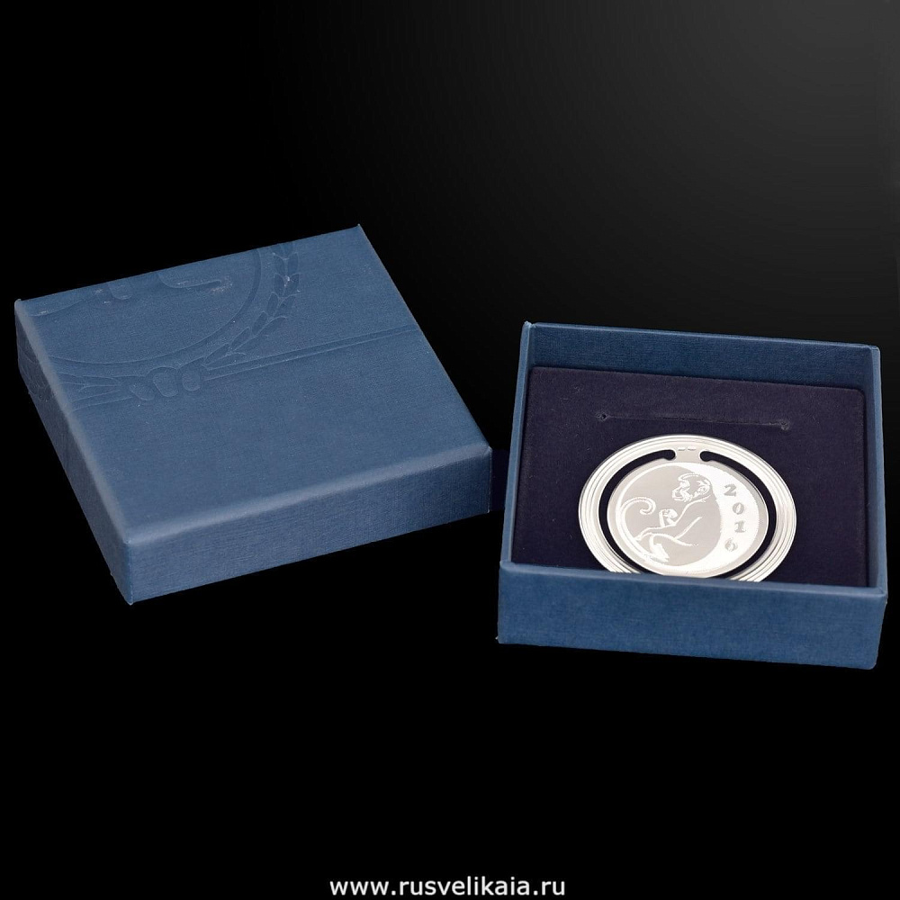 Закладка «Обезьяна» Серебро 925 - интернет магазин Русь Велика я фото 2