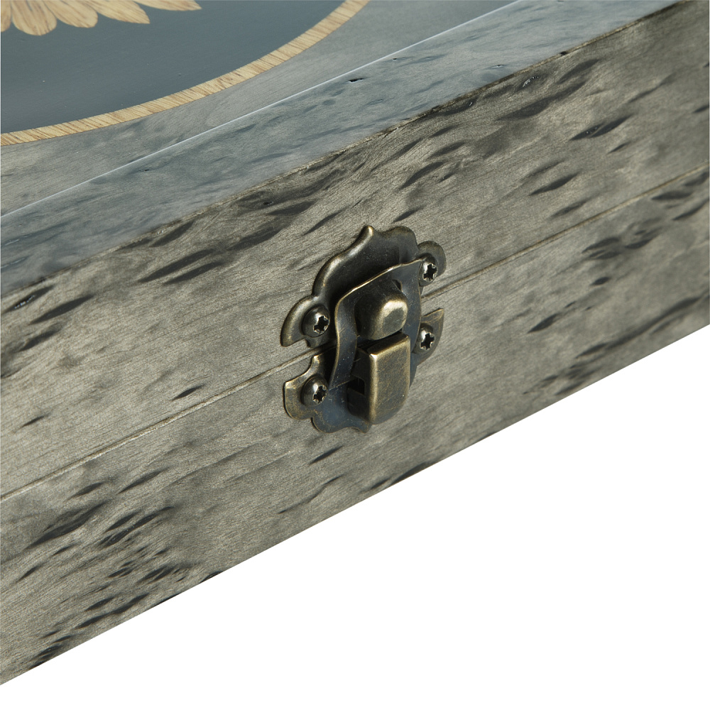 Нарды из карельской березы «Герб РФ» 42х21 см - интернет магазин Русь Велика я фото 11