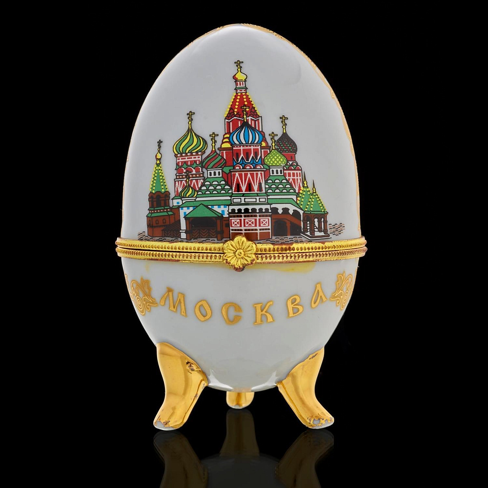 Яйцо-шкатулка «Москва» - интернет магазин Русь Велика я 