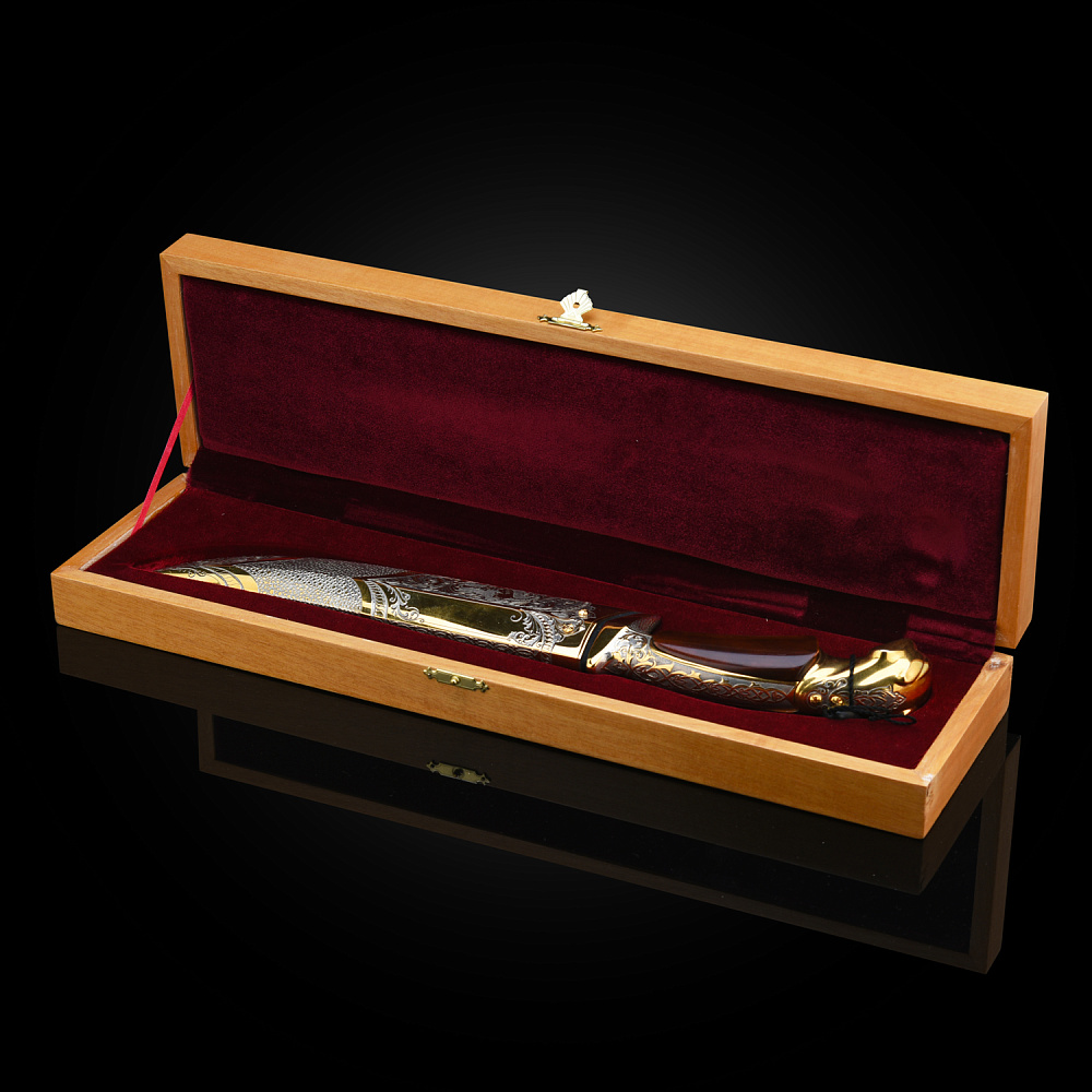 Нож сувенирный «Леопард». Златоуст - интернет магазин Русь Велика я фото 6