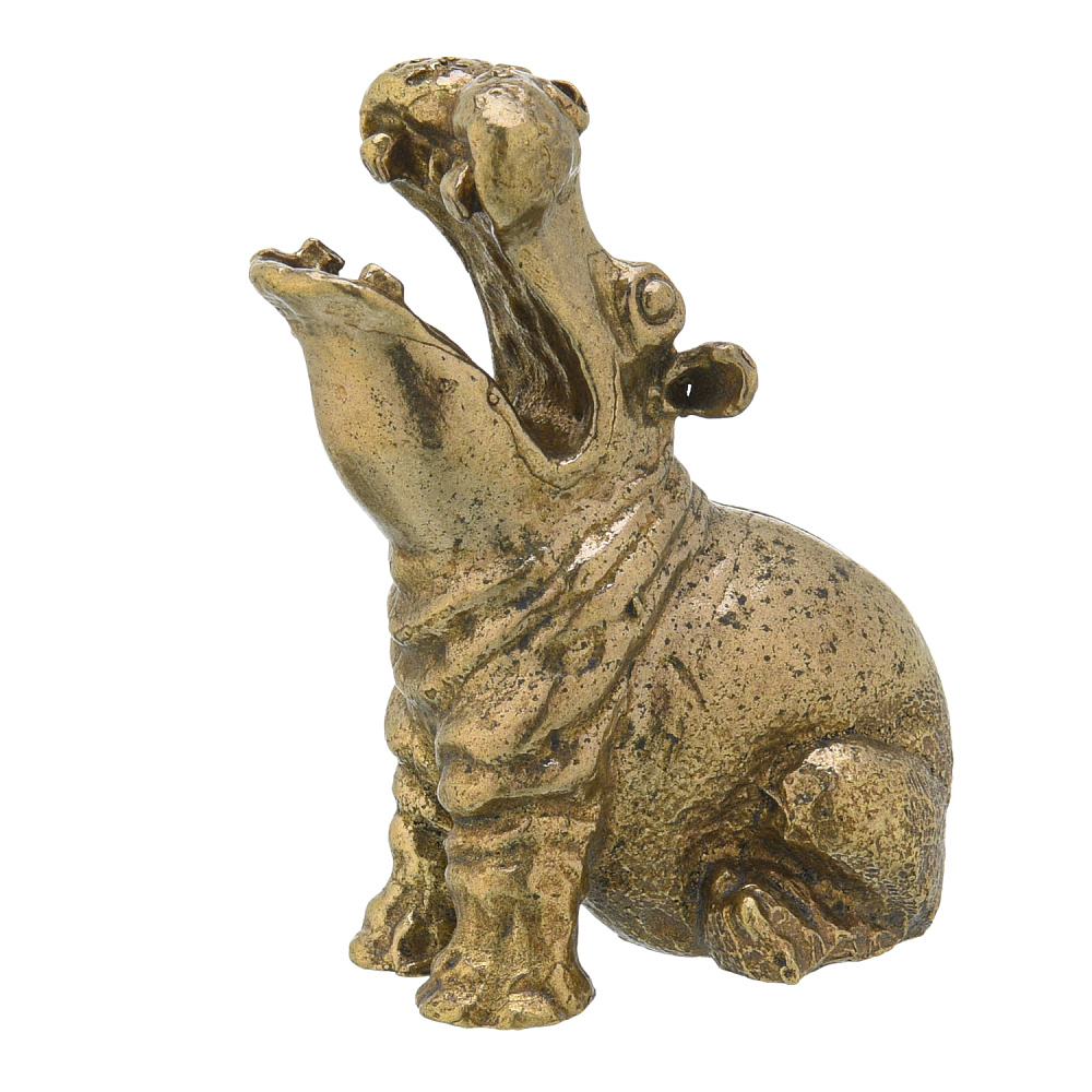 Бронзовая статуэтка «Бегемот» - интернет магазин Русь Велика я 