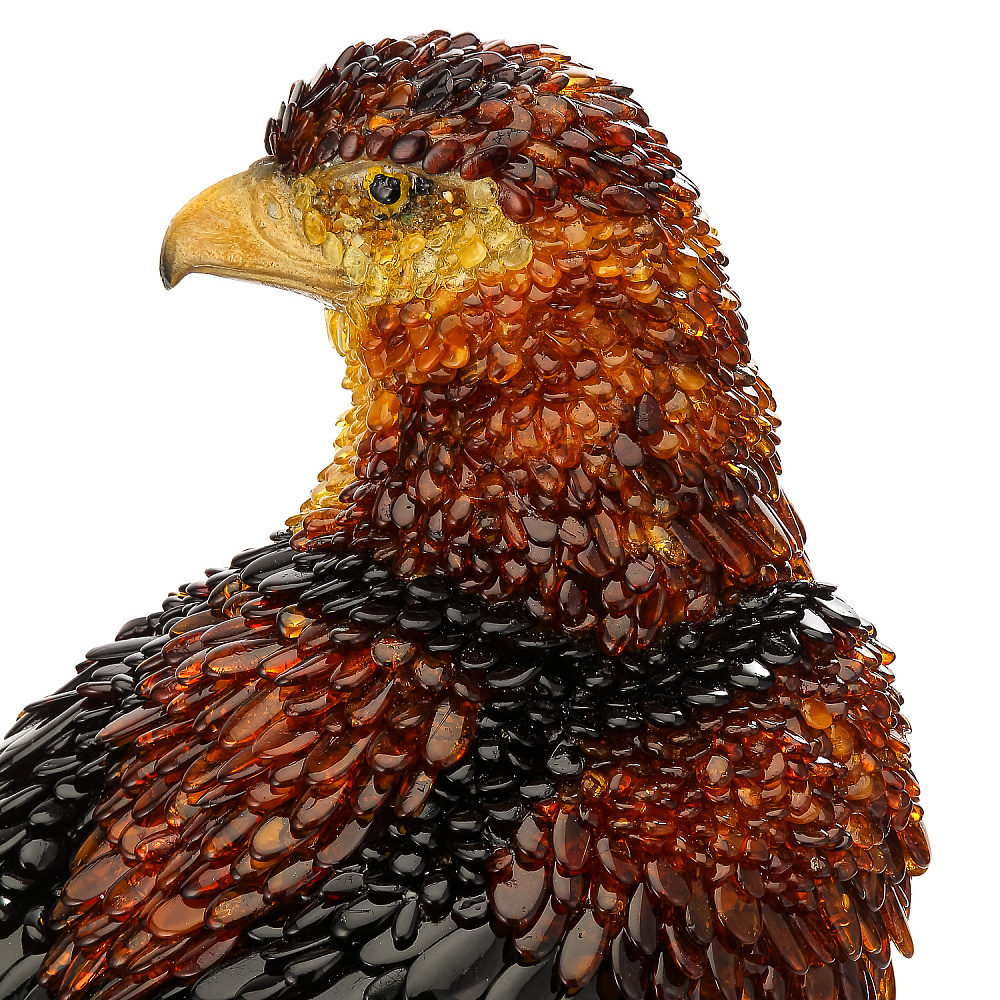 Статуэтка из янтаря «Орел» - интернет магазин Русь Велика я фото 5