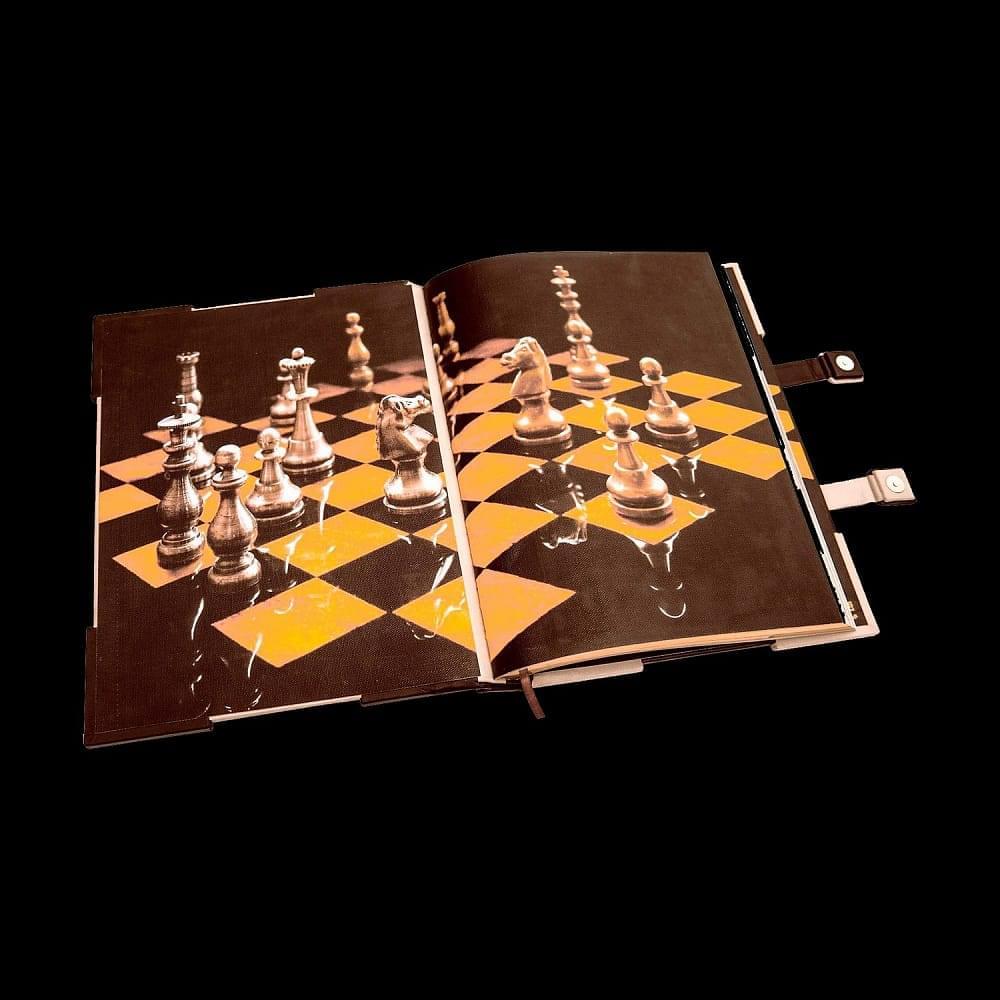 Подарочная книга «Шахматы. 2000 лет истории». Кожаный переплёт - интернет магазин Русь Велика я фото 10